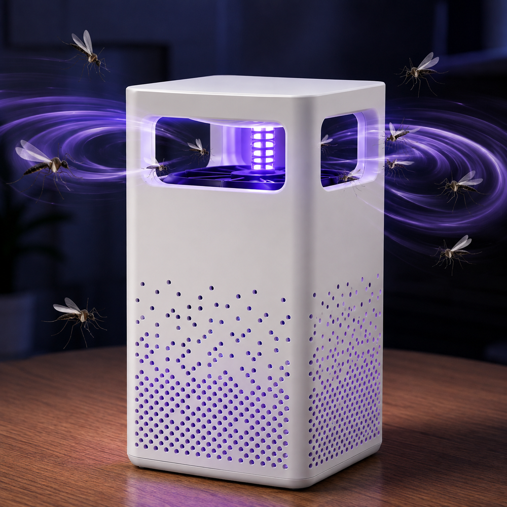 Trendzy Mosquito Guard USB Mosquito Killer Lamp – Quiet & Chemical-Free Insect Trap